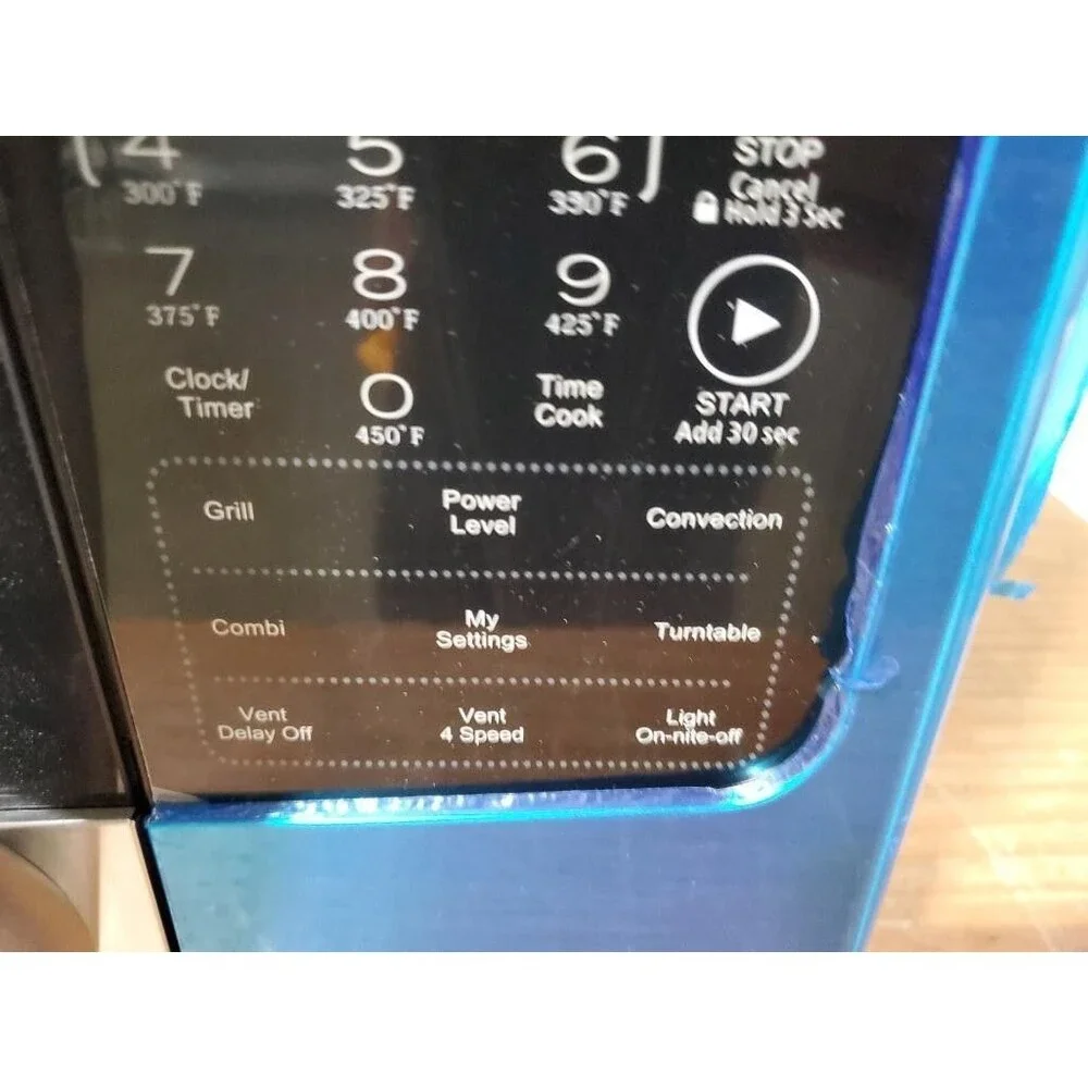 InVision 300-4460 Household Microwave Oven 260 Model: RED500JAH-SA0H0A. 1126